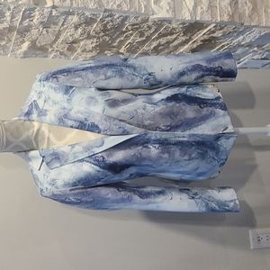 FREDA'S Watercolor textured feel blazer